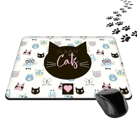 Килимок Funny cats розмір 220х180 см