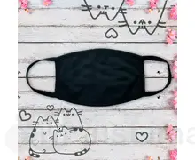 Маска чорна на обличча 001