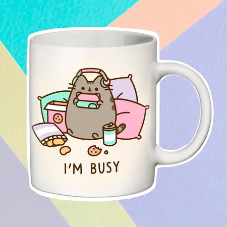 Чашка с Пушином Pusheen cat