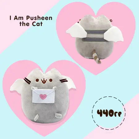 М'яка іграшка Пушин Pusheen cat  янгол