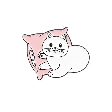 Значок няша котик