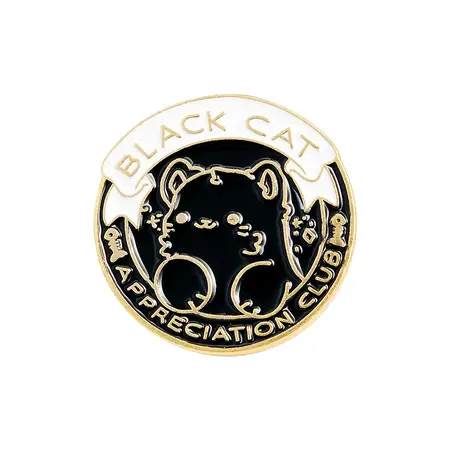 Значок Black cat