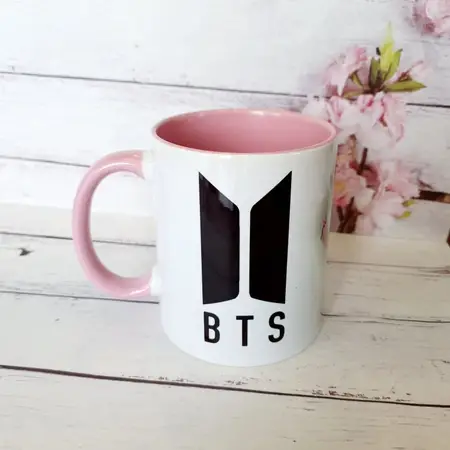 Чашка с BTS кольорова BT-09