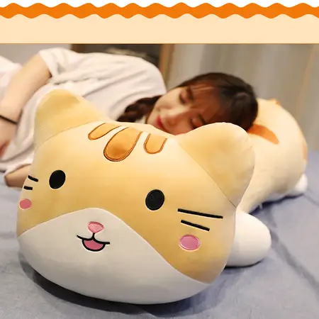 Японський котик помаранчевий kawaii cat FD-0213