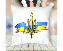 Подушка з гербом України 011