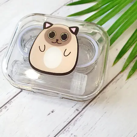 Контейнер для лінз stylish cat 003