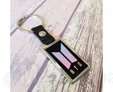 Брелок BTS металевий 02