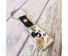 Брелок BTS металевий 03