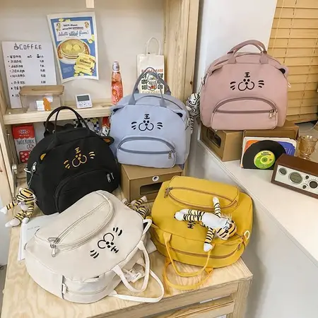 Сумка-рюкзак bag cat IMCAT колір чорний