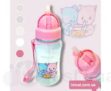 Пляшка для води cute cat 350мл