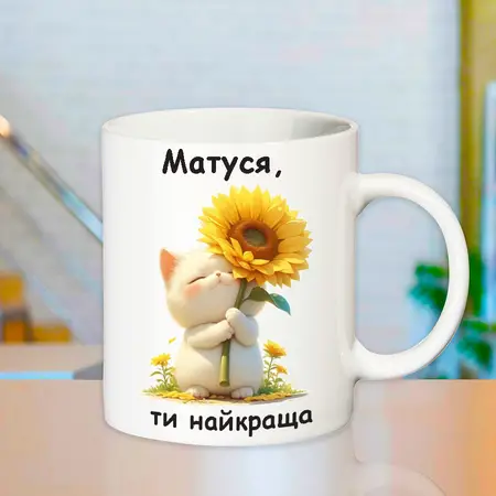 Чашка Матуся, ти найкраща 330 мл