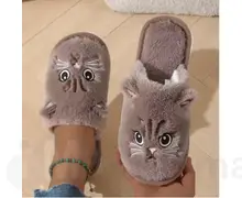 Капці CAT кремові пухнасті 36-40