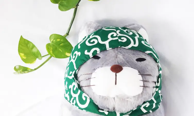 М'яка іграшка котик сірий  CUTECAT Розмір 30 см
