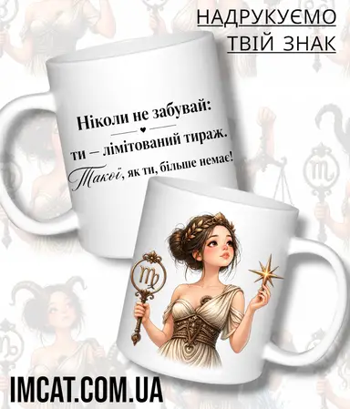 Чашка IMCAT Діва ZODI-A6