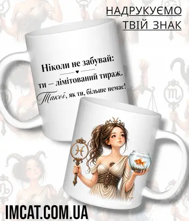 Чашка IMCAT Риба ZODI-A12