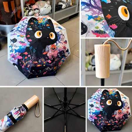 Парасолька sea cat механічна велика