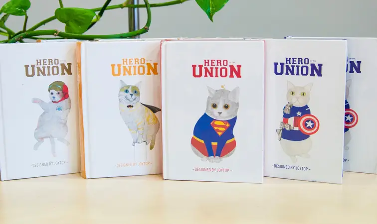 Блокнот котики герої 03 IMCAT